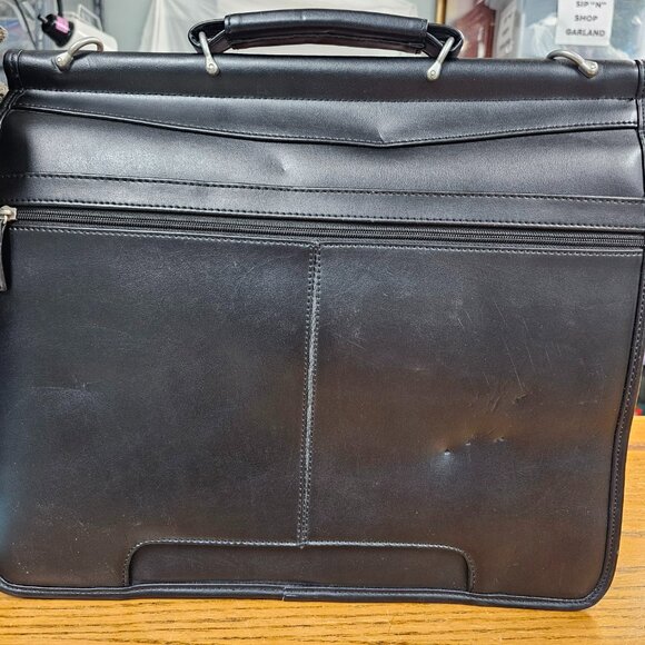 Samsonite Black Leather Portfolio Briefcase - Picture 15 of 15
